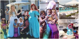 FOTO: Gelar Pesta Ultah, North West Menjelma Jadi Putri Duyung