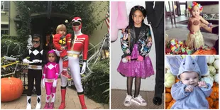 FOTO: Gemas & Lucu, Anak Seleb Top Dunia Kenakan Kostum Halloween