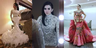 FOTO: Gemerlap Busana Mewah Syahrini Saat Tampil di Acara Off Air