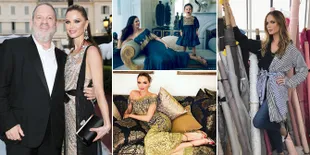 FOTO: Georgina Chapman, Desainer Cantik Istri Harvey Weinstein