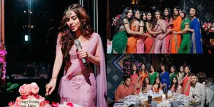 FOTO: Girlsquad Bergaya Ala Bollywood di Pesta Ultah Sally Adelia