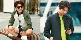 FOTO: Gong Yoo Ahjussi di Dubai, Senyum Manis Sampai Bersepeda