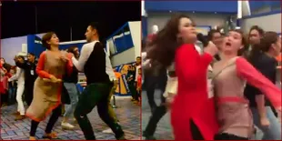 FOTO: Goyang Nyolot Zaskia Gotik CS, Rusuh dan Bikin KPI Geram