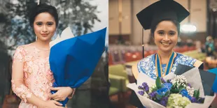 FOTO: Gritte Agatha Tampil Cantik & Manis di Hari Wisuda