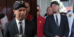 FOTO: Hadir di Sidang Eksepsi, Ahmad Dhani Tegaskan Tak Bersalah!