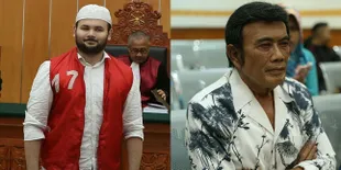 FOTO Hadiri Sidang Narkoba Ridho, Begini Harapan Dari Rhoma Irama