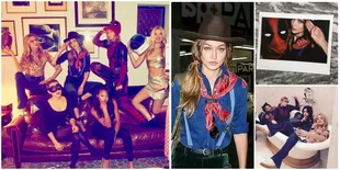 FOTO: Halloween Party Taylor Swift, Seru Dihadiri Geng Cantik