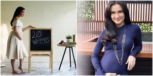 FOTO: Hamil, Atiqah Hasiholan Tampil Cantik Dalam Maternity Shoot