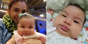 FOTO: Hampir 6 Bulan, Baby Nastusha Makin Bulat & Lucu Nggemesin