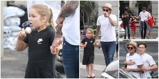 FOTO: Happy Family! David & Victoria Beckham Hang Out Bareng Anak