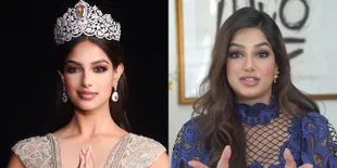 Foto Harnaaz Sandhu Miss Universe Asal India, Alami Body Shaming Karena Terlihat Chubby Hingga Dikira Hamil