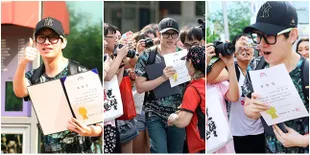 Foto Heechul Super Junior Resmi Keluar Dari Wajib Militer