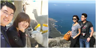 FOTO: Honeymoon, Asty Ananta - Suami Liburan ke Afrika Selatan