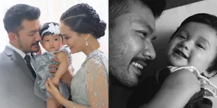 FOTO: Hot Daddy, Rio Dewanto Temani Baby Salma Saat Tidak Syuting