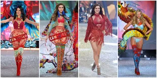 FOTO: Hot! Deretan Model Top di Victoria's Secret Show 2016