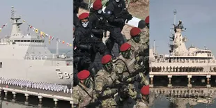 FOTO: HUT ke-73, TNI AL Berikan Atraksi dan Perlihatkan Alutsista