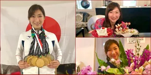 FOTO: Ikee Rikako, Atlit Jepang Yang Jadi MVP di Asian Games 2018