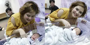 FOTO Imut Penampilan Perdana Anak Mytha Lestari di Hadapan Publik