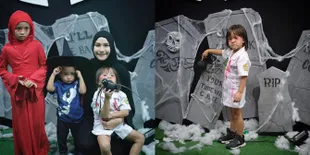 FOTO: Ini Kostum Halloween Zaskia Adya Mecca dan Ketiga Buah Hati