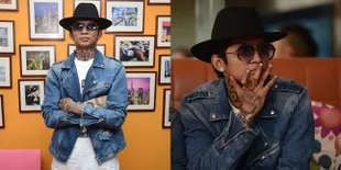 FOTO Ini Reaksi Young Lex Saat Ditanya Soal Kematian Oka Mahendra