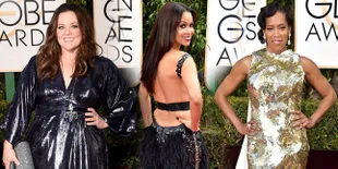 FOTO: Inilah Aktris Dengan Gaun Terburuk di Golden Globe 2016