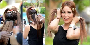 FOTO: Inilah Potret Rambut Anti Jambak Fifie Buntaran, Cantik? 