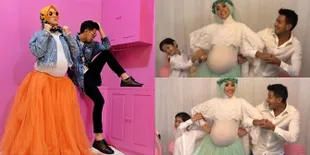 FOTO: Intip Photo Shoot Maternity Fairuz A Rafiq Bersama Keluarga