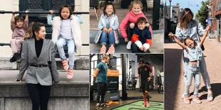 FOTO: Irfan & Jennifer Bachdim Ajak Anaknya Liburan ke Amsterdam