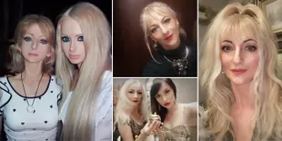 FOTO: Irina Pashkeeva, Ibu Valeria Lukyanova yang Secantik Boneka