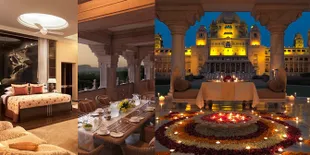 FOTO Istana Megah Venue Pernikahan Priyanka Chopra - Nick Jonas