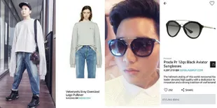 FOTO: Jadi Desainer, Ini Fashion Mewah Jutaan Rupiah Rangga Moela