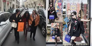 FOTO: Jalan-Jalan Manja, Syahrini Borong Barang Mewah di Paris