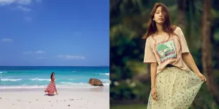 FOTO: Jelang Ganti Musim, Park Shin Hye Pamerkan Style Musim Semi