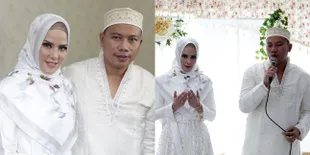 FOTO Jelang Nikahan, Vicky Prasetyo & Angel Lelga Gelar Pengajian