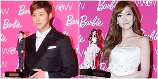 Foto Jessica dan Yunho Raih Barbie and Ken Awards