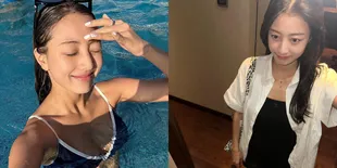 Foto Jihyo TWICE Saat Terkena Angin Jakarta, Berenang dan Selfie Bikin ONCE Menggila
