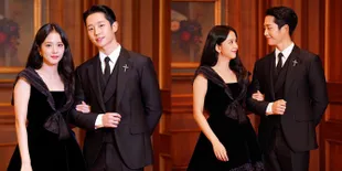 Foto Jisoo BLACKPINK dan Jung Hae In di Preskon 'SNOWDROP', Bagai Putri Pangeran Hingga Disebut Kayak Anak Kembar