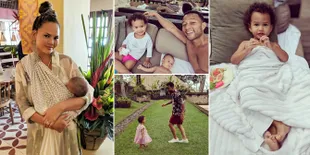 FOTO: John Legend Ajak Chrissy Teigen & Anaknya Liburan ke Bali