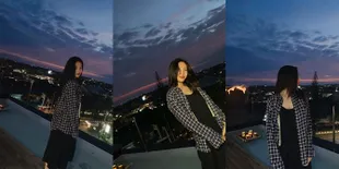Foto Joy Red Velvet di Bali, Baju & Makeup Sederhana Tapi Cantik