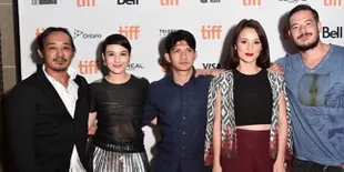 FOTO: Julie Estelle Ketemu Leonardo DiCaprio di TIFF 2016 Kanada