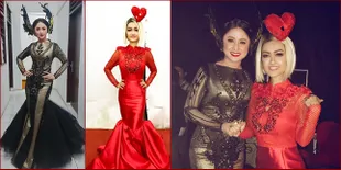 FOTO: Jupe VS Depe di Infotainment Awards, Saling Berbagi Cinta