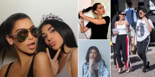 FOTO Kakak Beradik 'Kembaran' Kim K & Kylie Jenner, Mirip Banget!