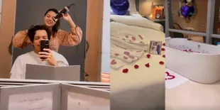 FOTO Kamar Pengantin Aurel Hermansyah - Atta Halilintar, Bagikan Momen Satu Ranjang di Malam Pertama