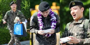 FOTO: Kang Ha Neul Selesai Wajib Militer Hari Ini, Senyum Ganteng