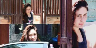 FOTO: Kareena Kapoor Usai Yoga, Sempat Senyum Sapa Wartawan