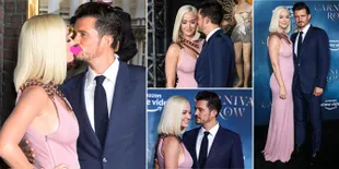 FOTO: Katy Perry & Orlando Bloom Pamer Kemesraan di Red Carpet, Romantis Banget!