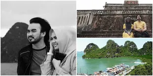 FOTO: Ke Vietnam, Rina Nose Ditemani Mantan Suaminya