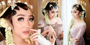 FOTO: Kebaya - Makeup, Ini Detail Look Lucinta Luna Saat Menikah!