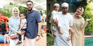FOTO Kebersamaan Manis Revalina S Temat Bersama Sang Suami & Anak