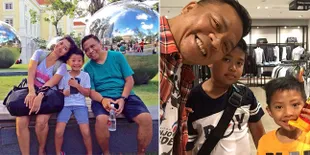 FOTO: Kebersamaan Oon Bareng Istri & Anaknya Semasa Hidup